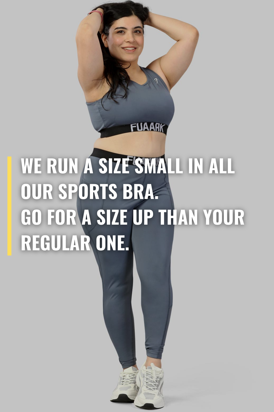Pro Sports Bra Silver