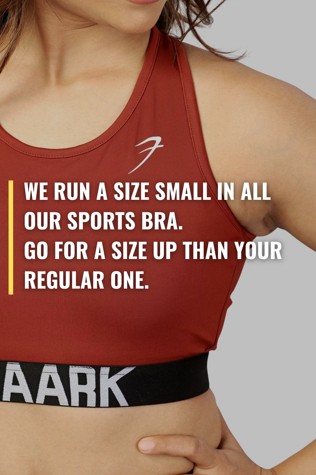 Pro Sports Bra Rust