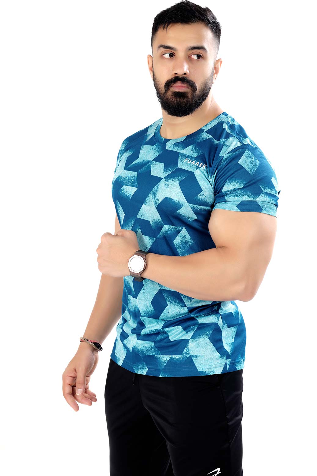 Aspire Tshirt Blue