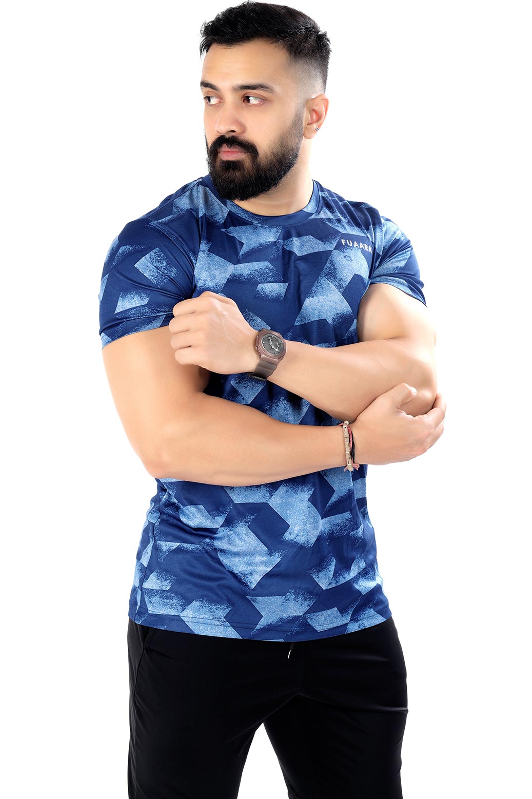 Aspire Tshirt Navy