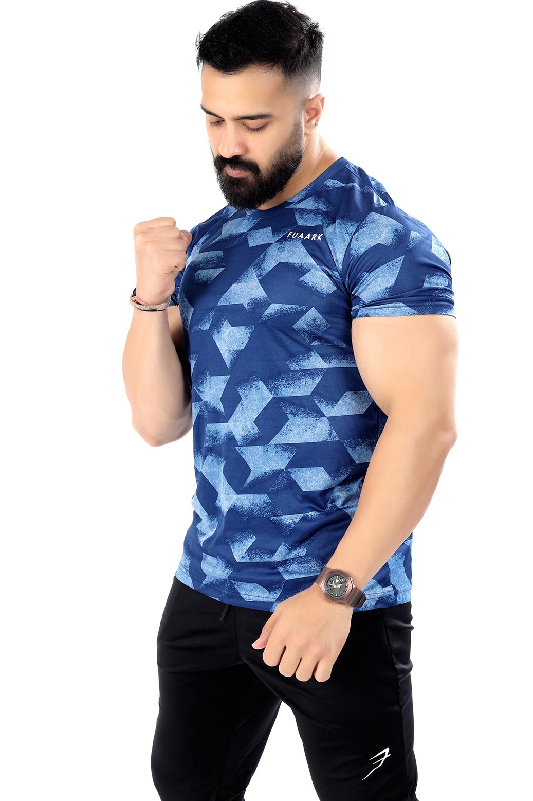 Aspire Tshirt Navy