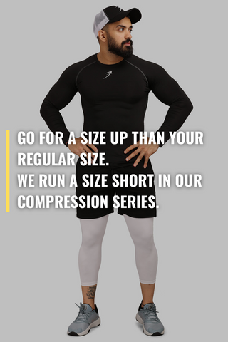 Compression Fullsleeves T-shirt Black