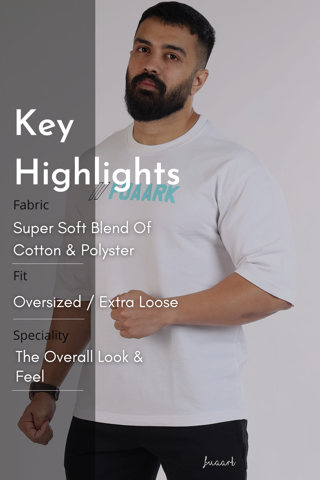 Greatest Oversized Tshirt White