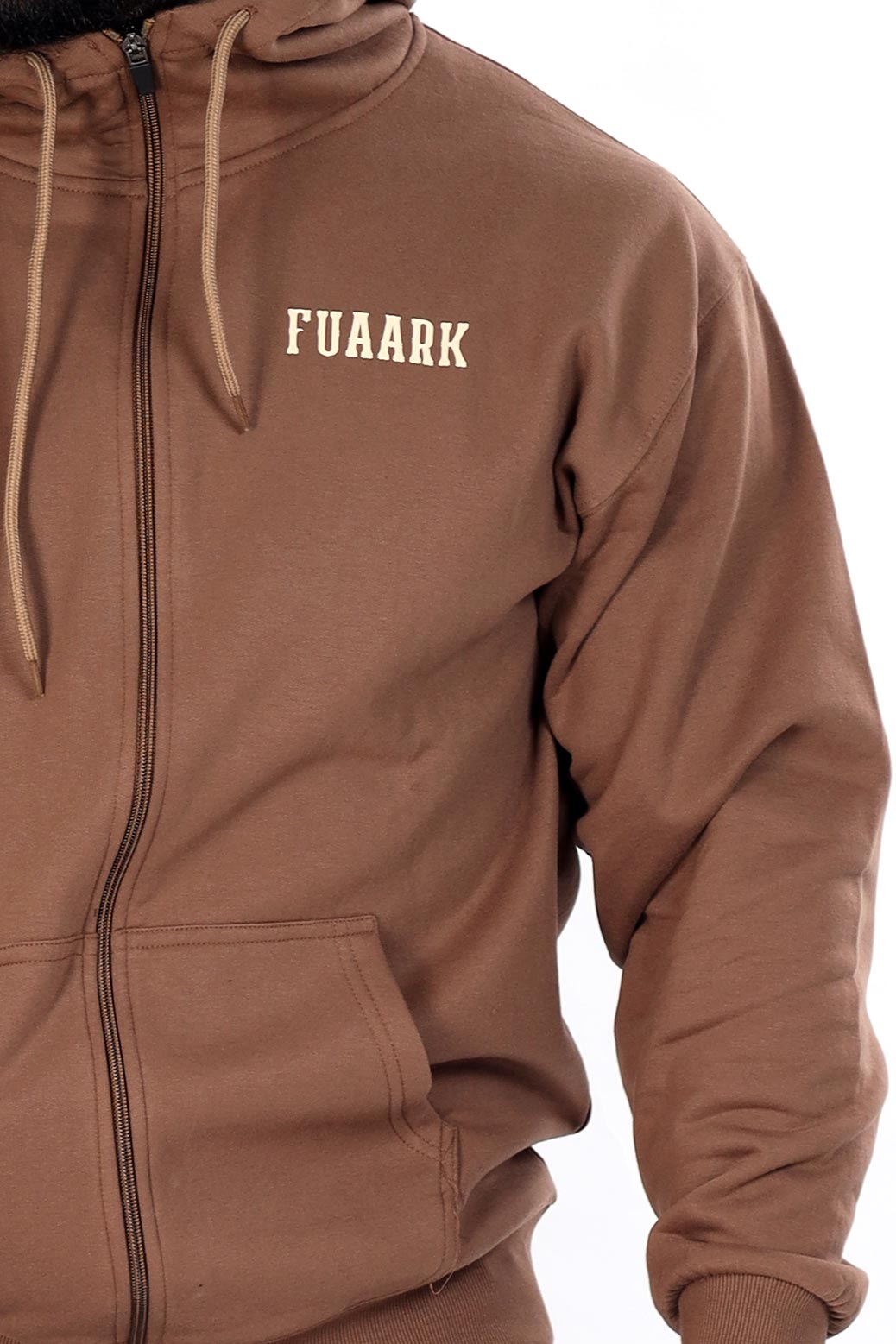 Oversized Frost Jacket Brown