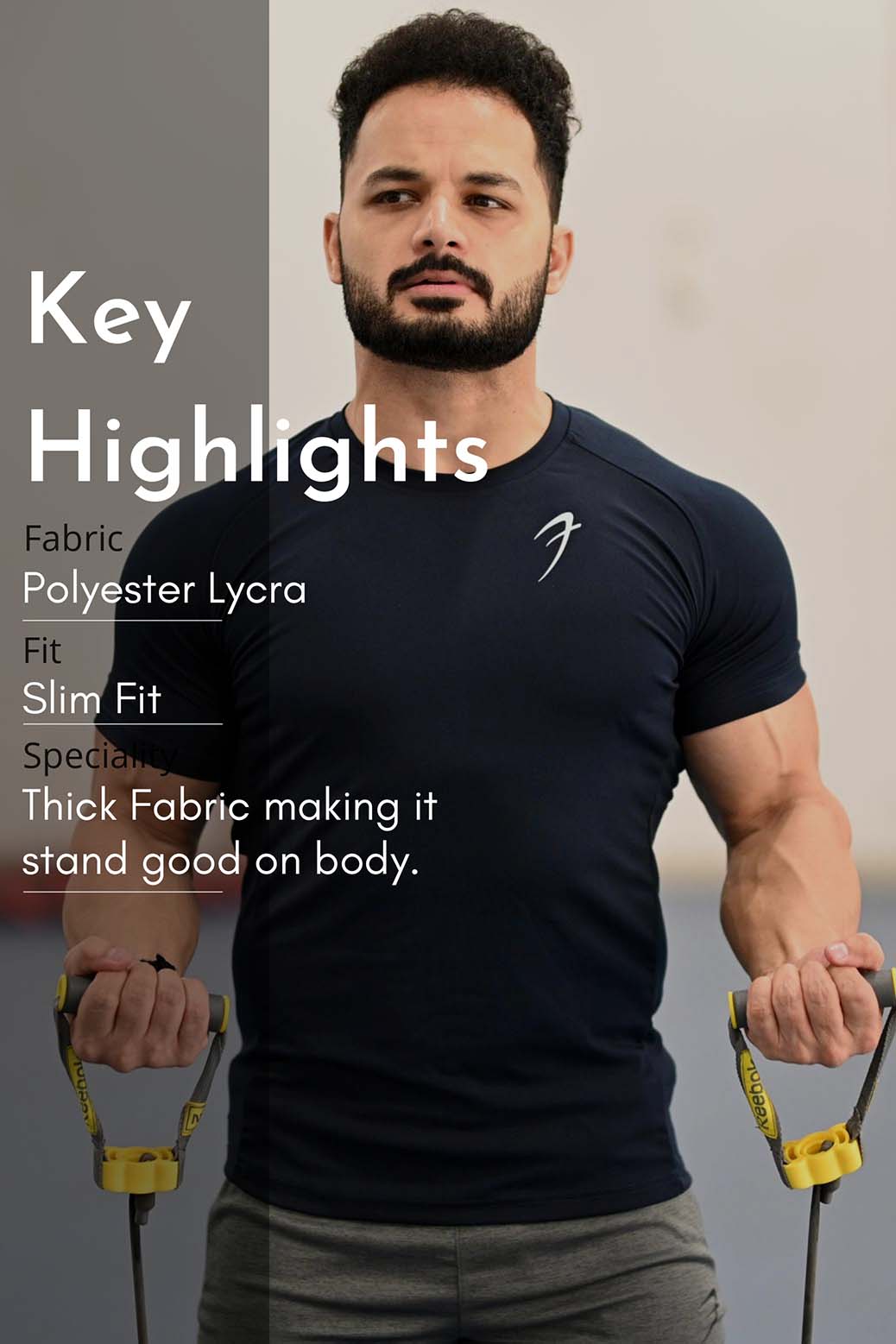 Performance T-shirt Navy