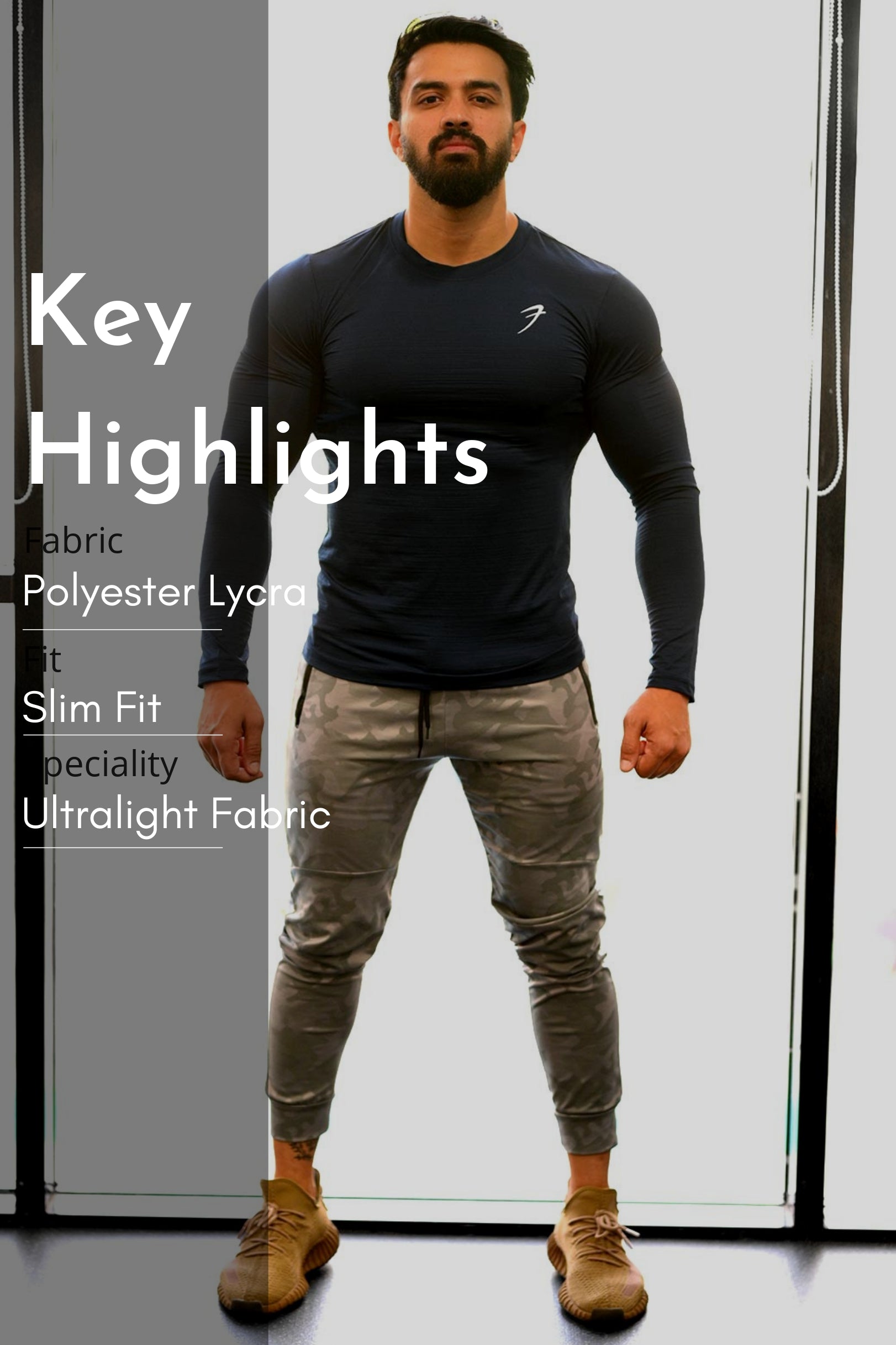 Revival Fullsleeves Tshirt Navy
