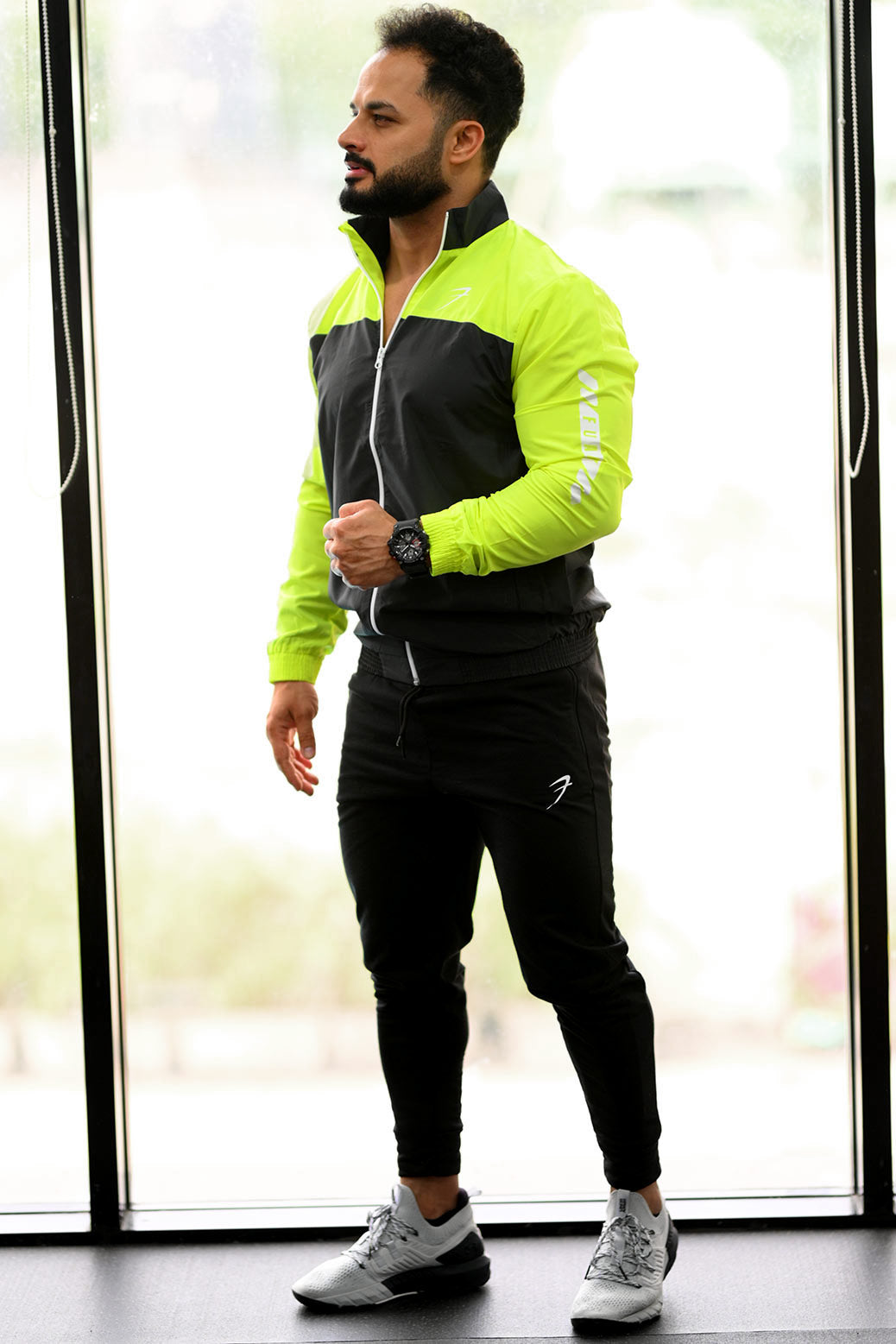 Trainer Jacket Neon Green