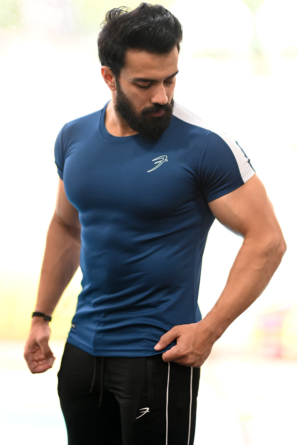 Vintage T-shirt Blue