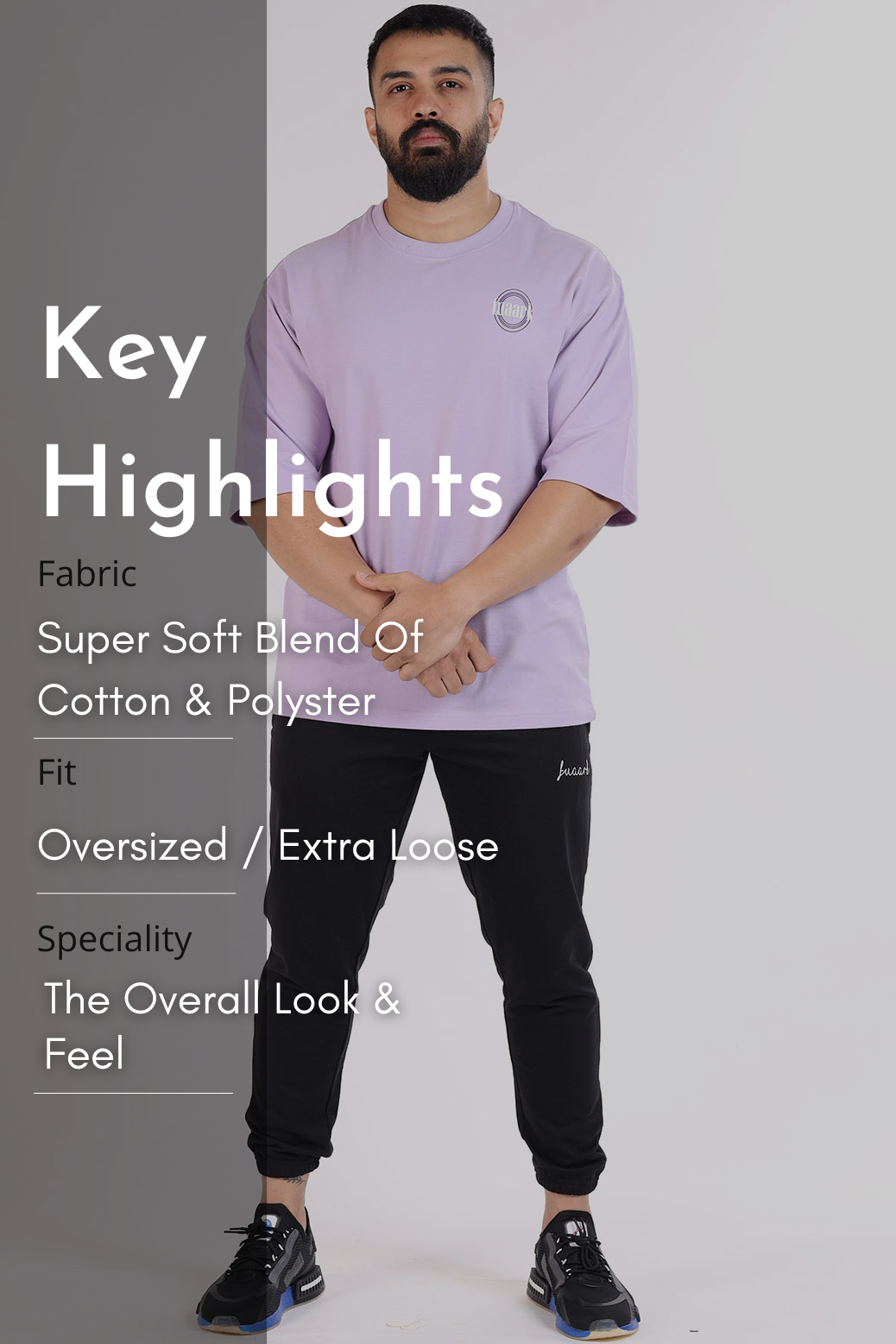 Zodiac Oversized Tshirt Lilac