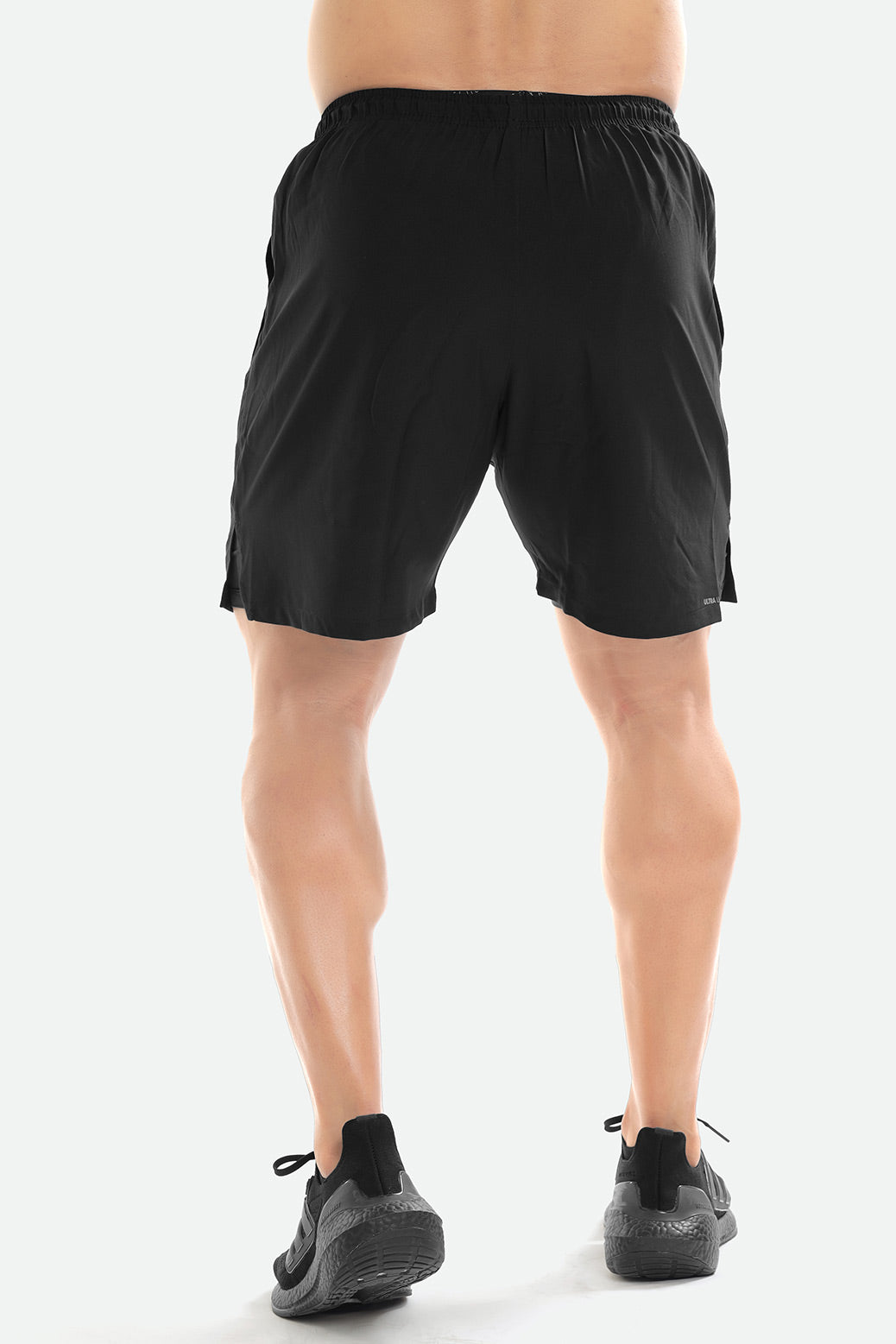2 in 1 Compression Shorts Black
