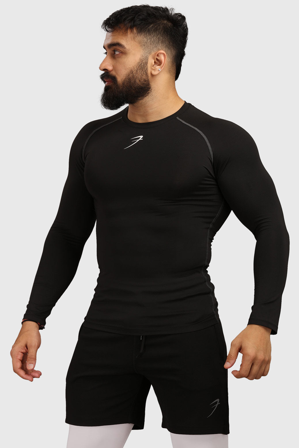 Compression Fullsleeves T-shirt Black