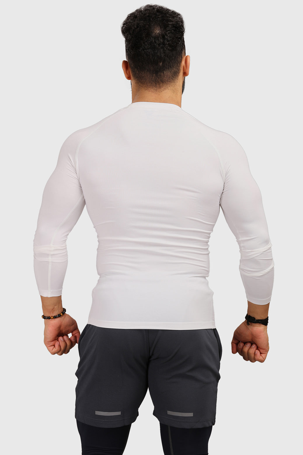 Compression Fullsleeves T-shirt White