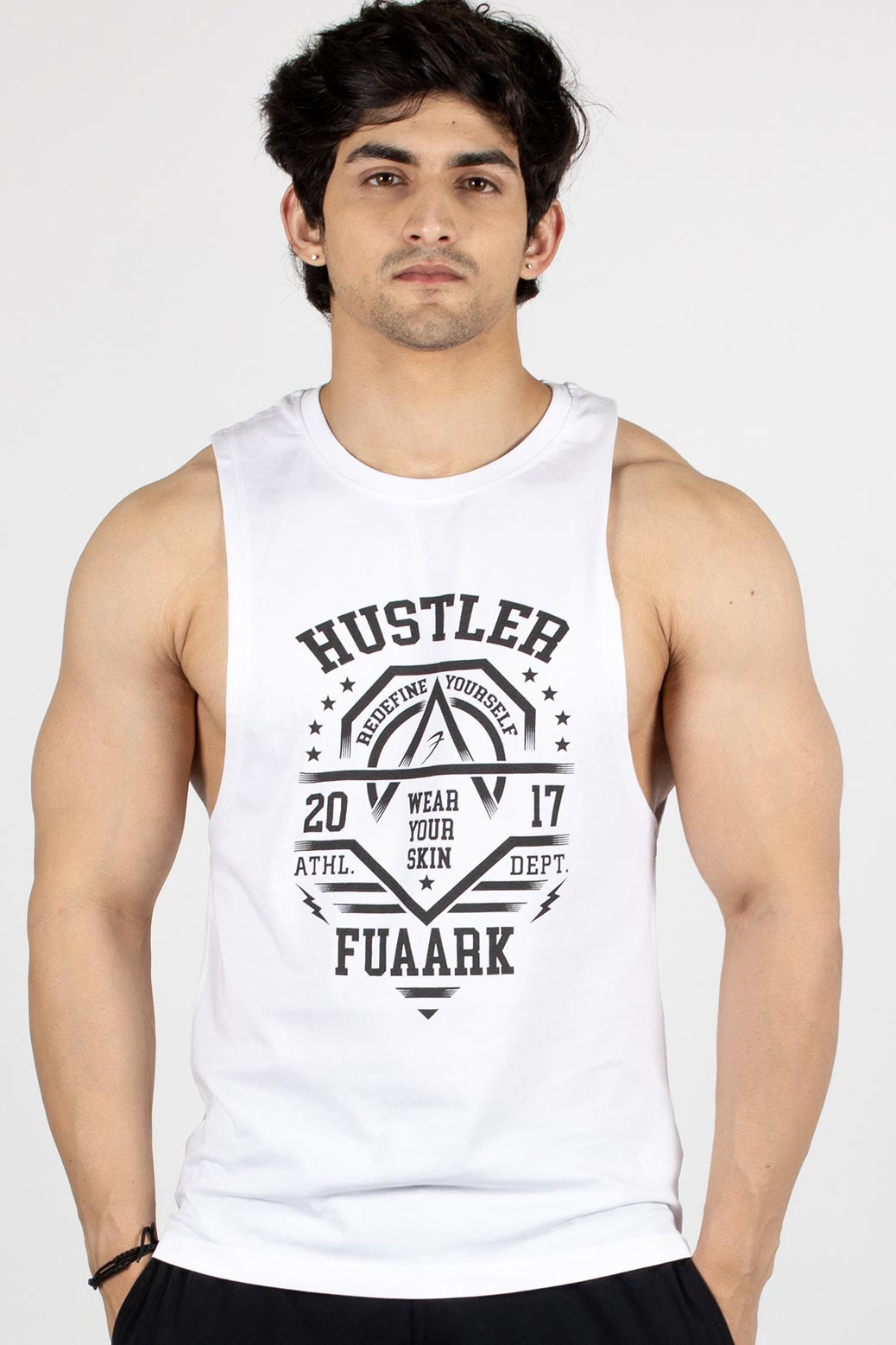 Hustler Tank White