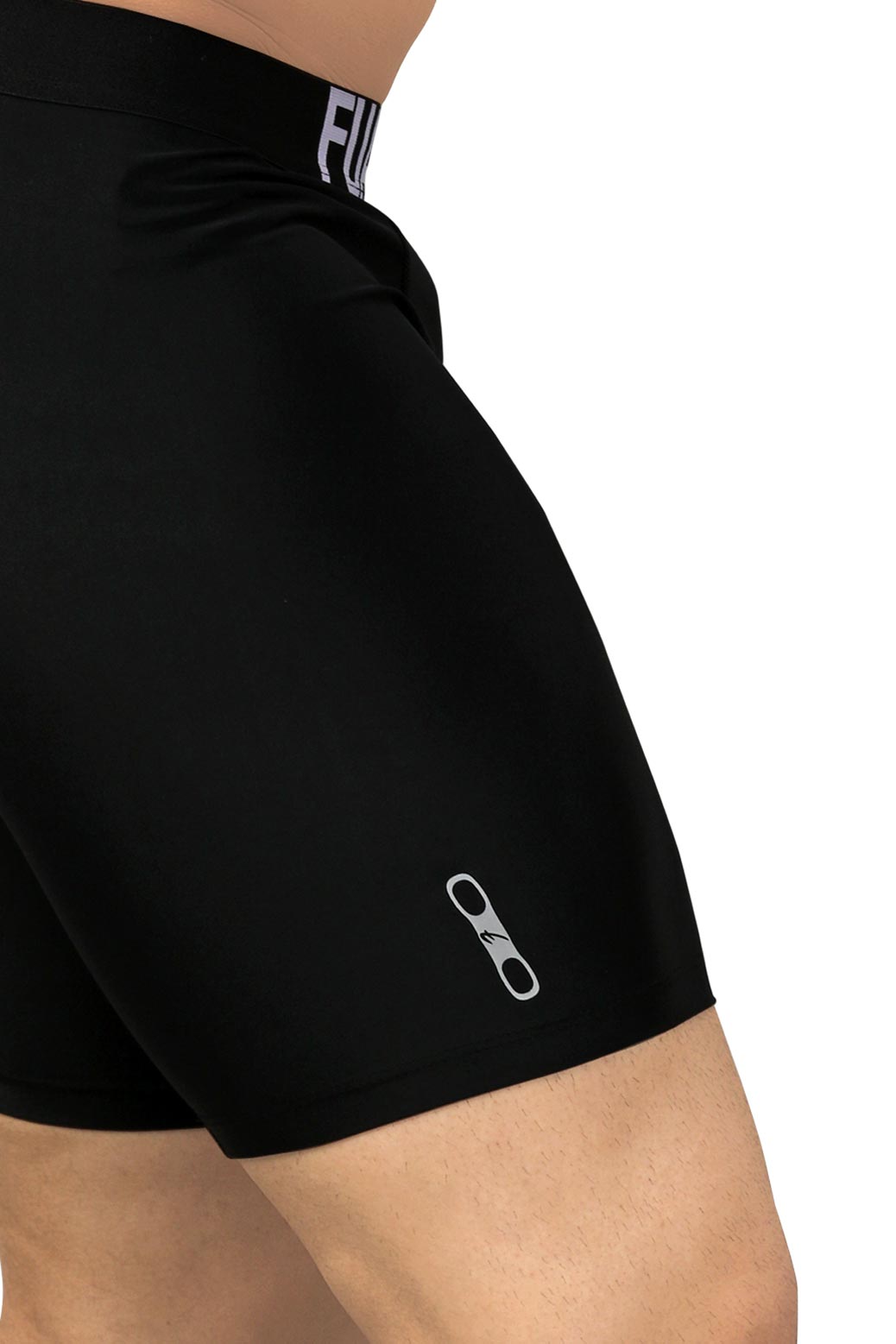 Nylon Compression Shorts Black
