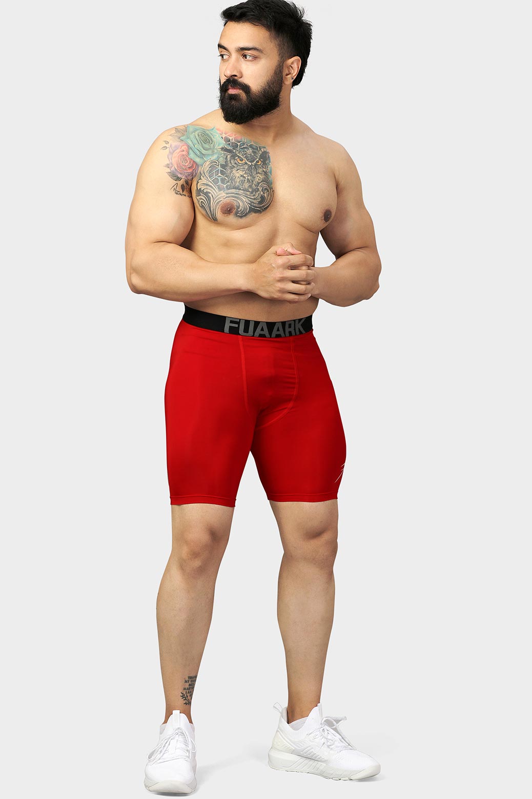 Compression Shorts Red