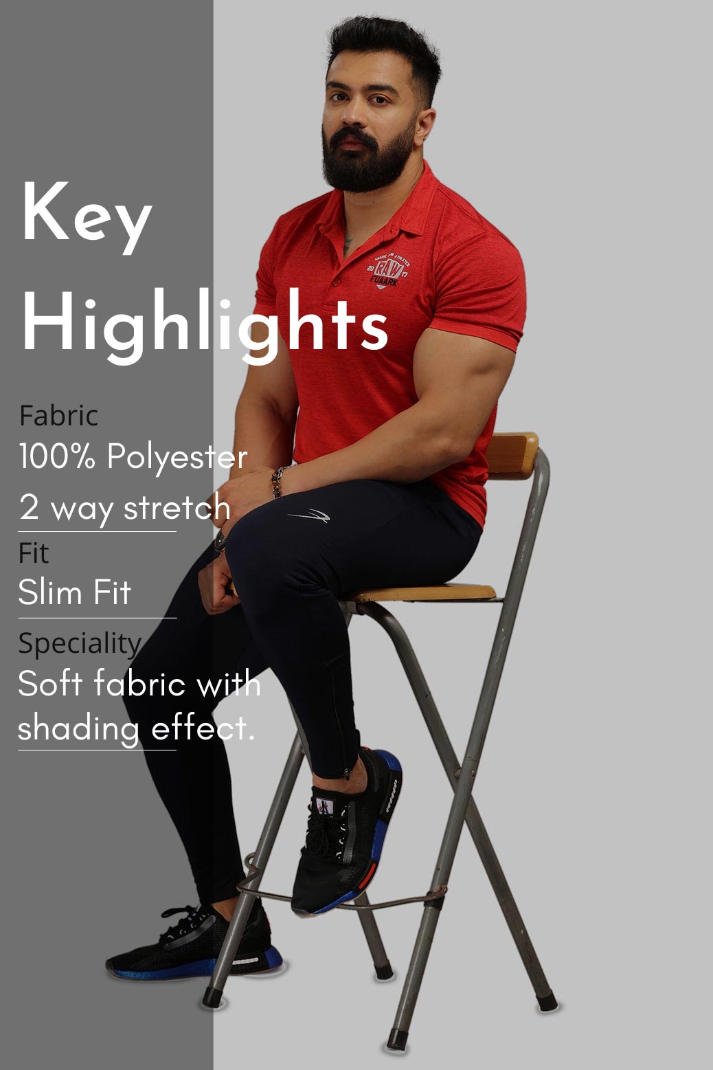 Raw Polo Slim Fit Tshirt Red