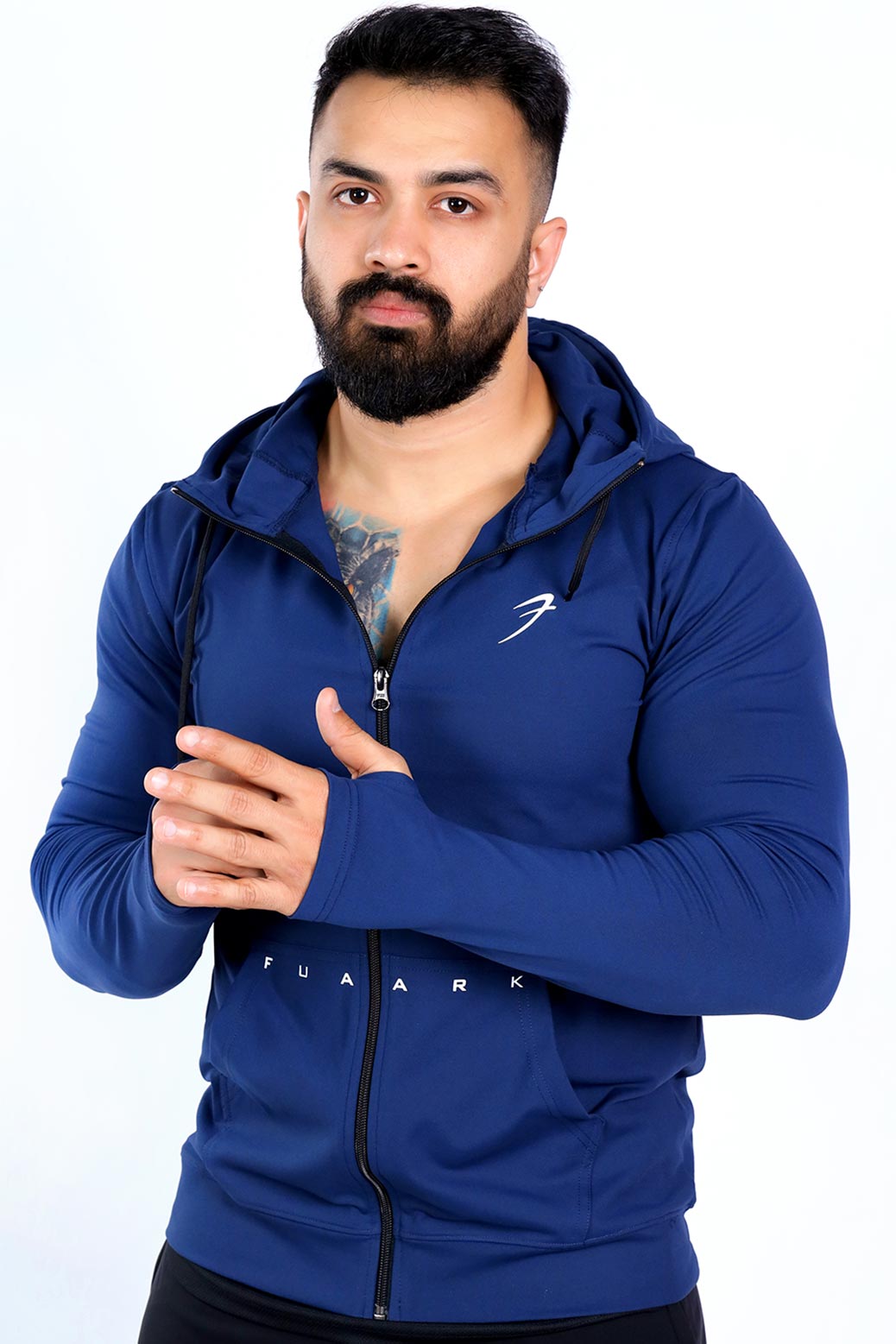 Signature Nylon Jackets Blue
