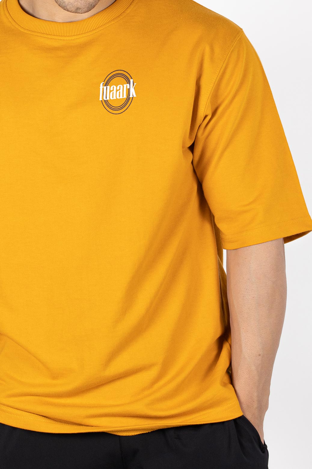 Zodiac Oversized Tshirt Mustard