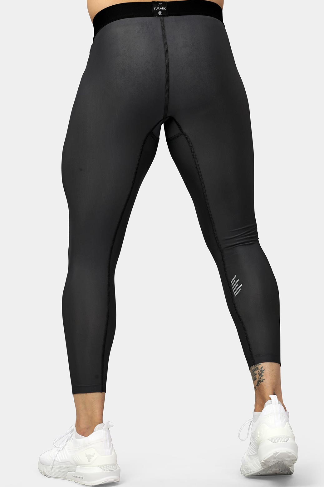 Nylon Compression Tights Grey