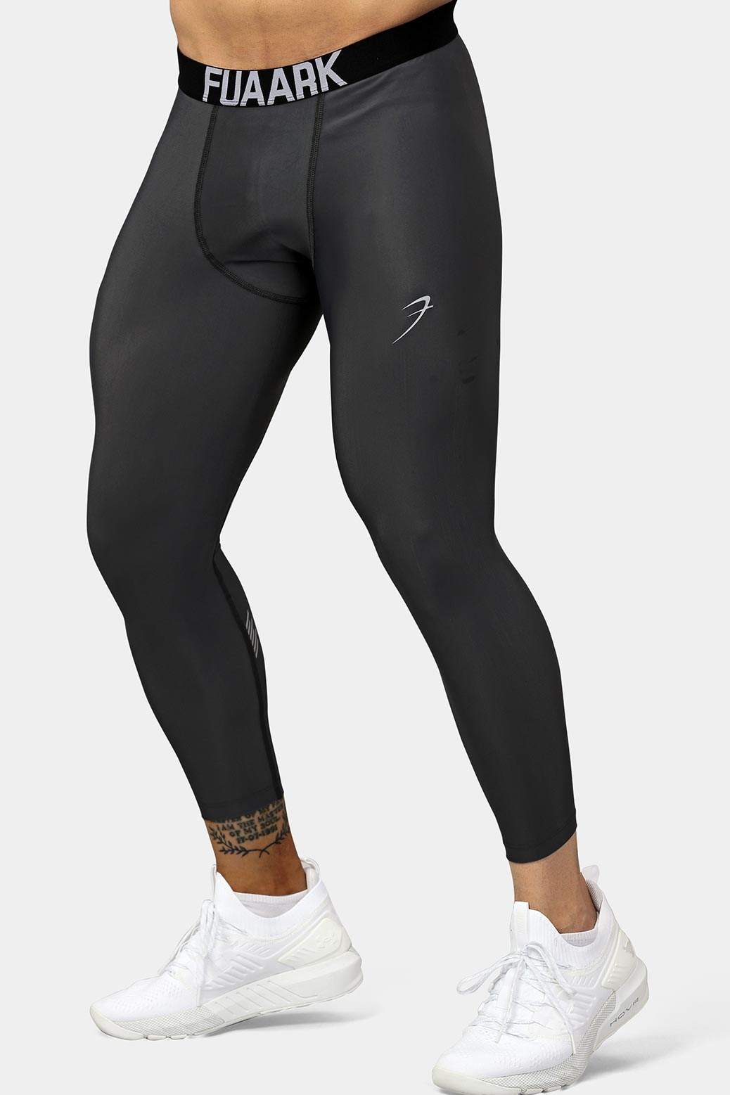 Nylon Compression Tights Grey