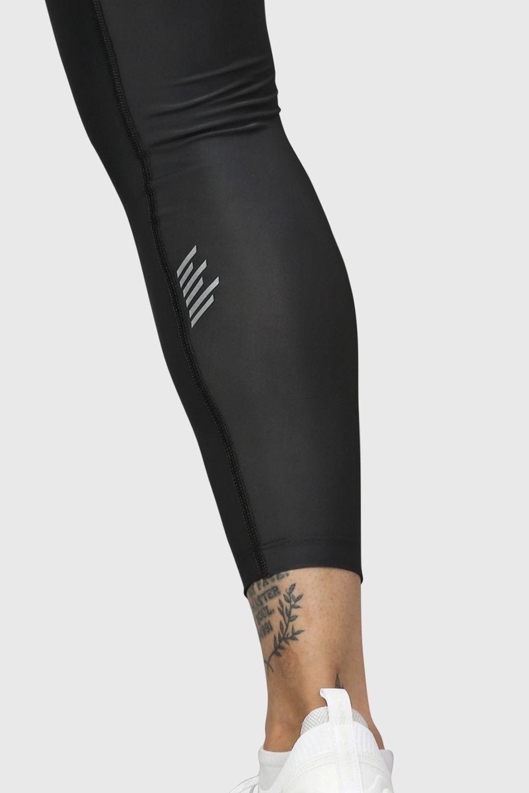 Nylon Compression Tights Grey
