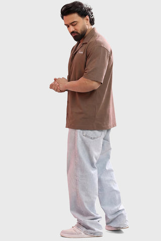 Ashline Oversized Shirt Mocha