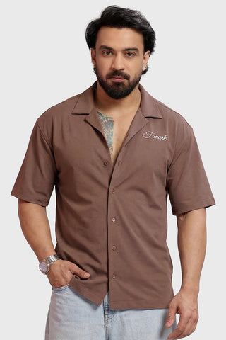 Ashline Oversized Shirt Mocha