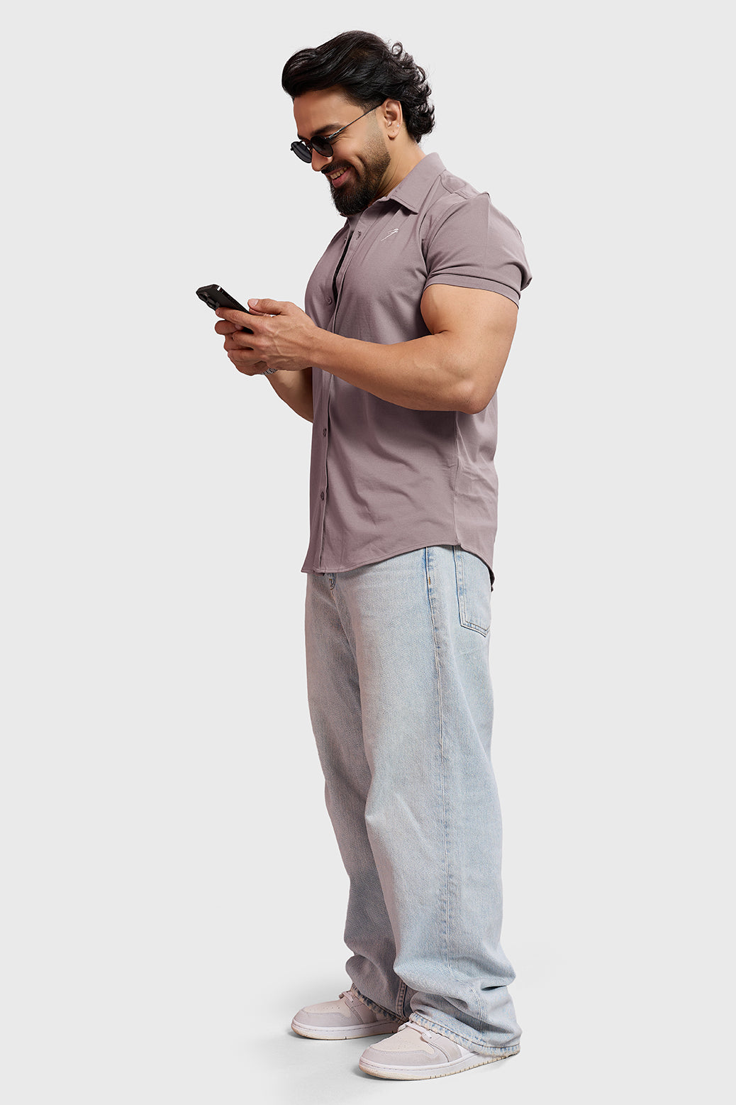 Aero Shirt Pastel Brown