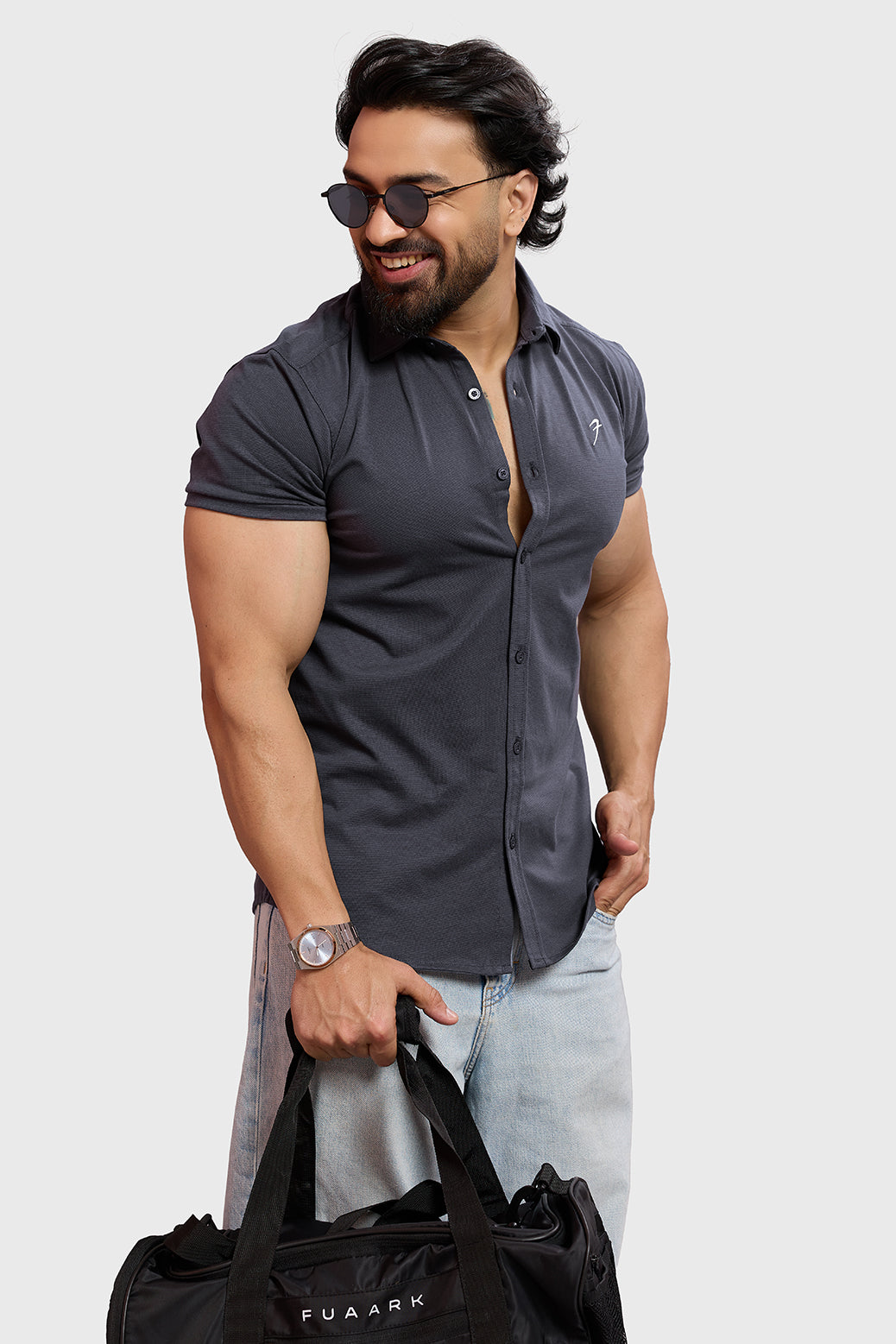 Aero Shirt Dark Grey