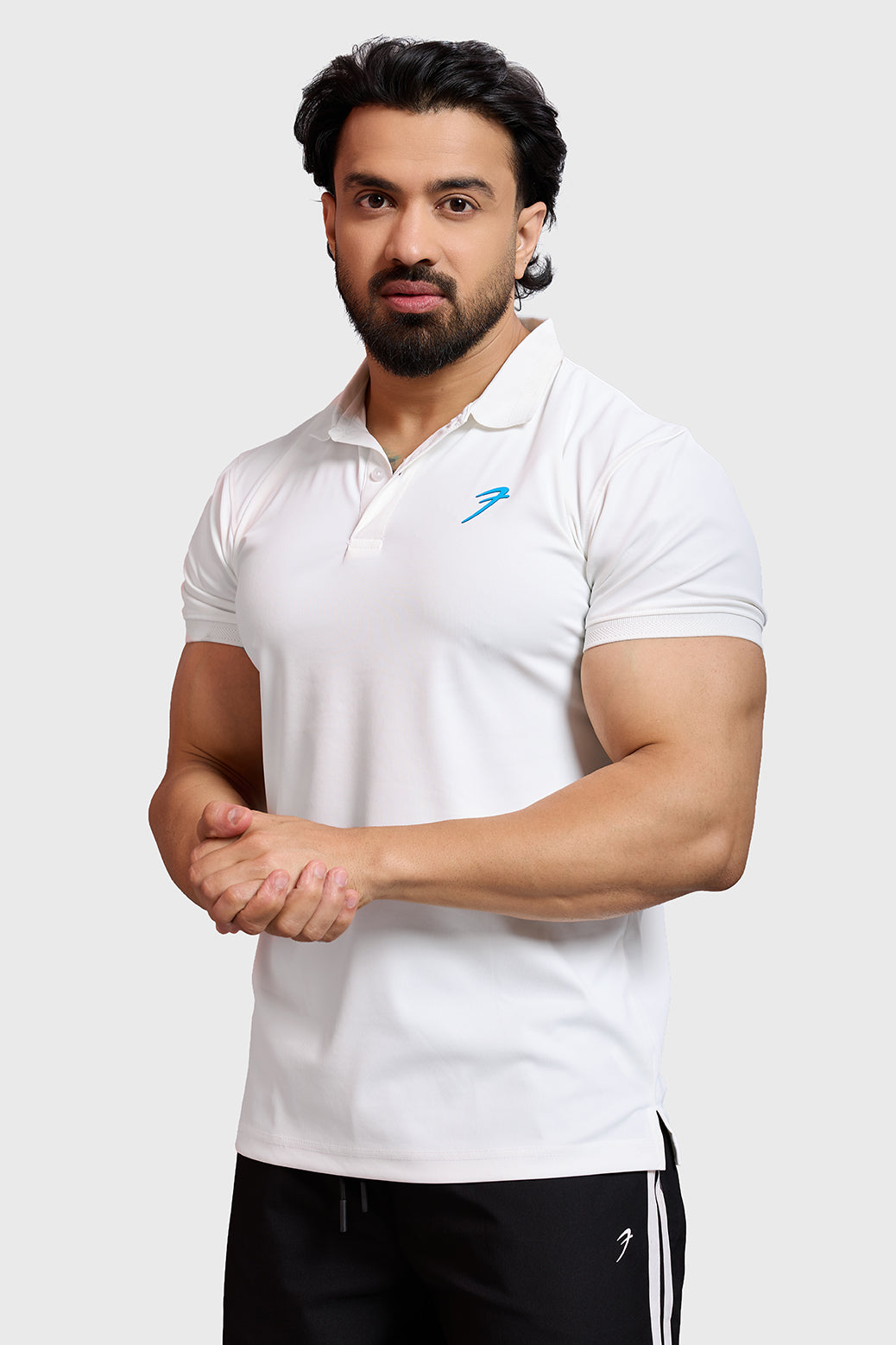 Obsidian Polo T-shirt White