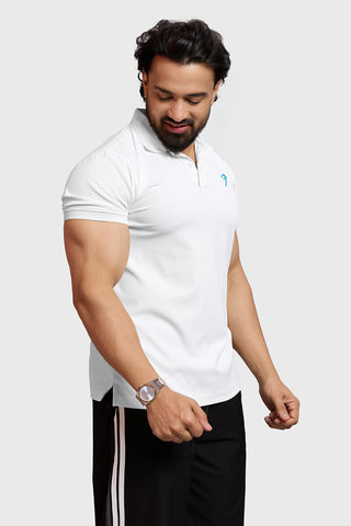 Obsidian Polo T-shirt White