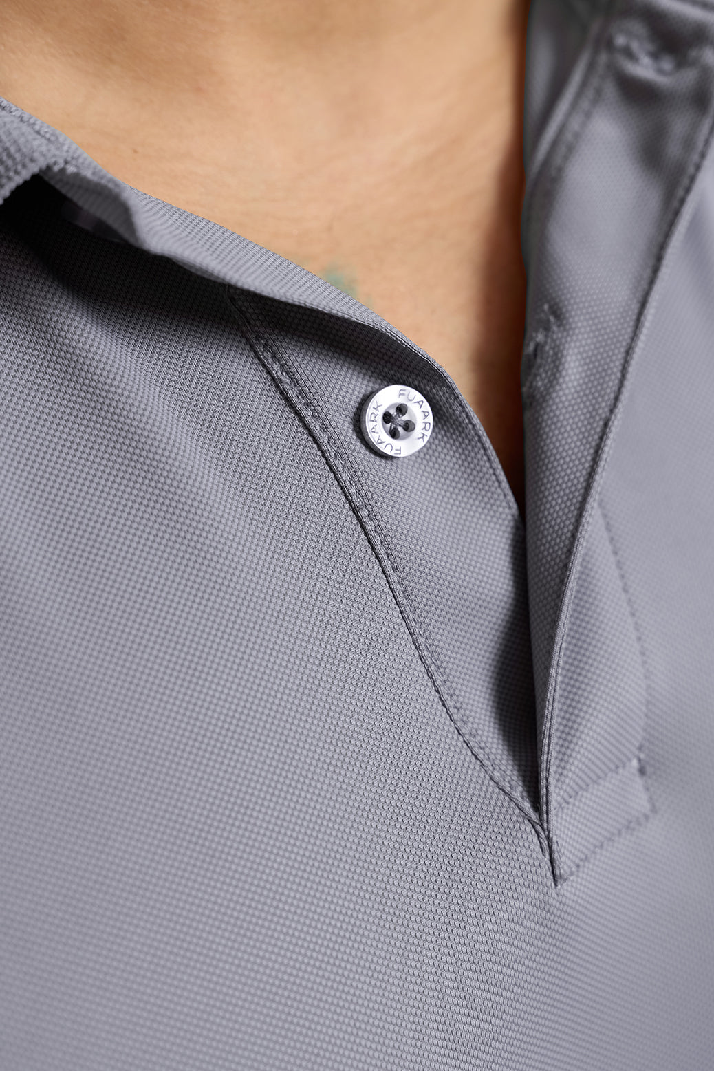 Obsidian Polo T-shirt Light Grey