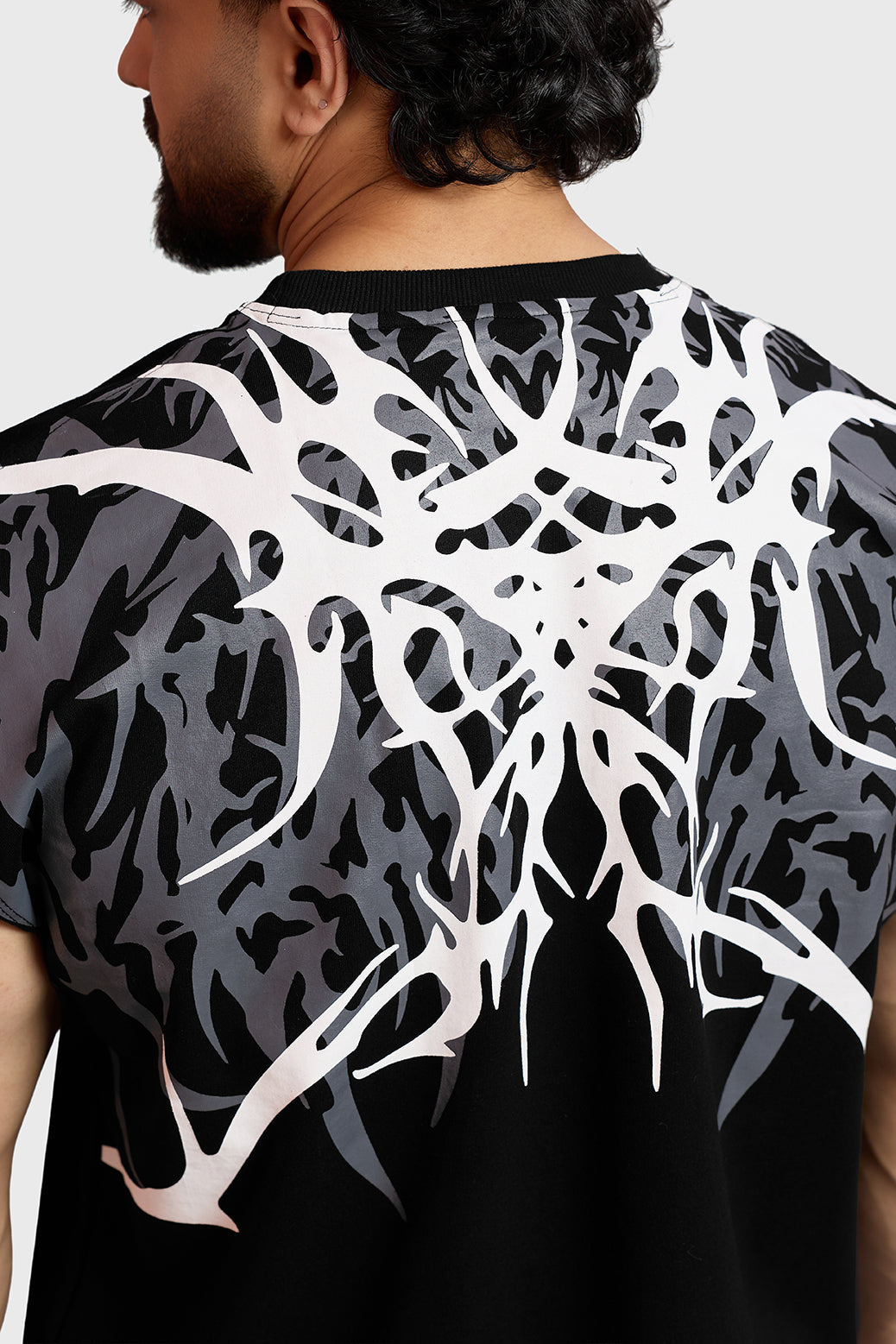 Grim Capsleeve Tank Black