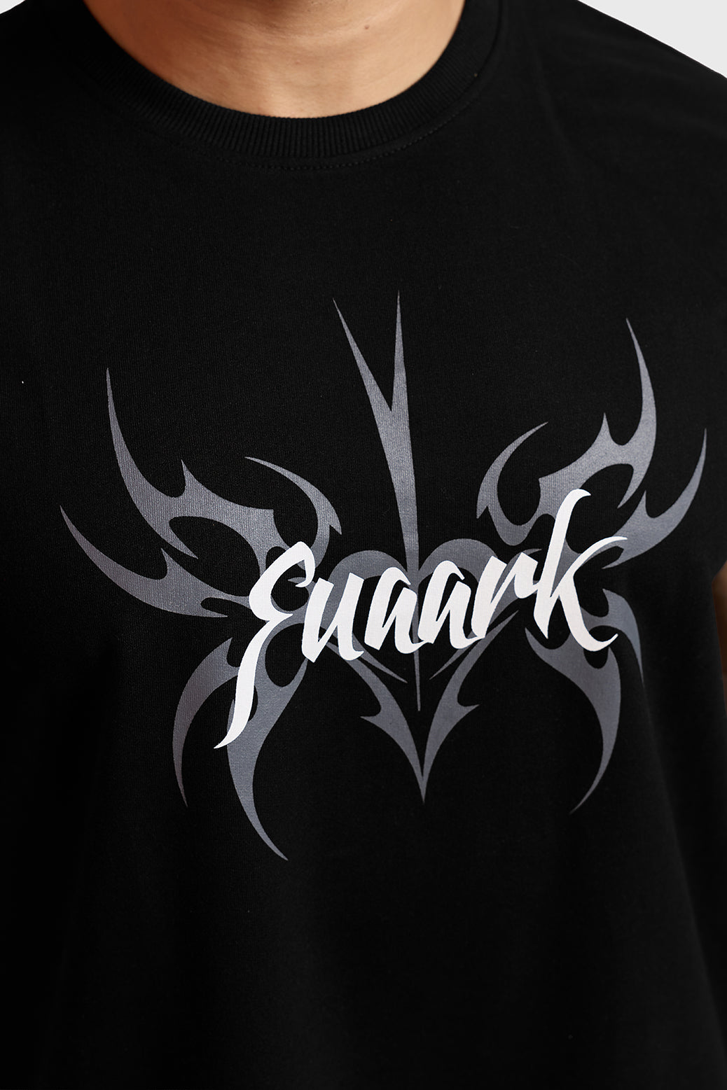 Grim Capsleeve Tank Black