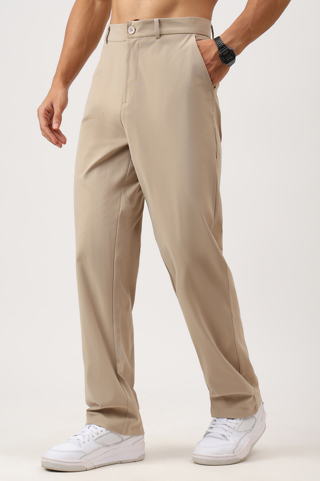 All Day Slim Pants Beige