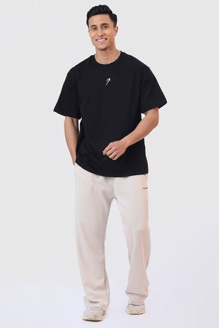 Winged Omen Oversized T-shirt Black