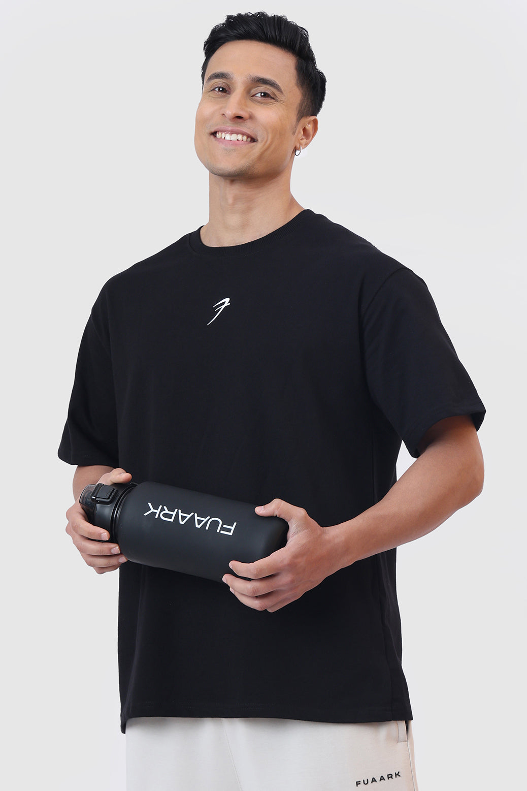 Winged Omen Oversized T-shirt Black