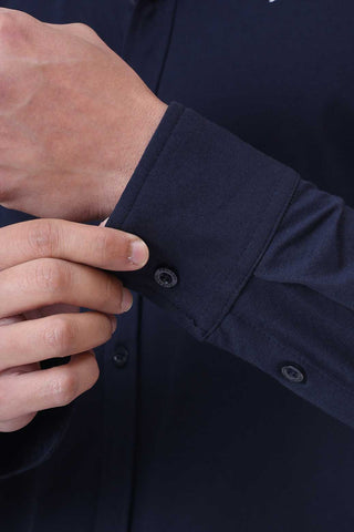 Aero Fullsleeves Shirt Navy