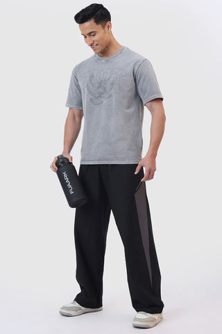 Shadow Washed Oversized T-shirt Light Grey