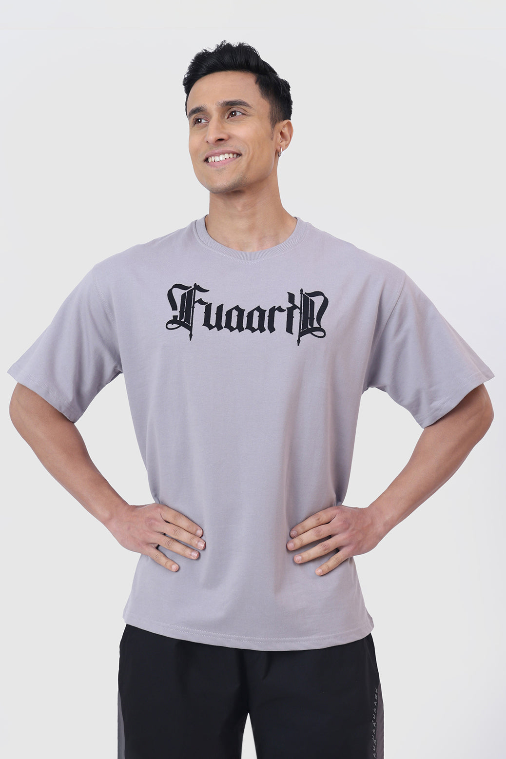 Brookline Oversized T-shirt Light Grey