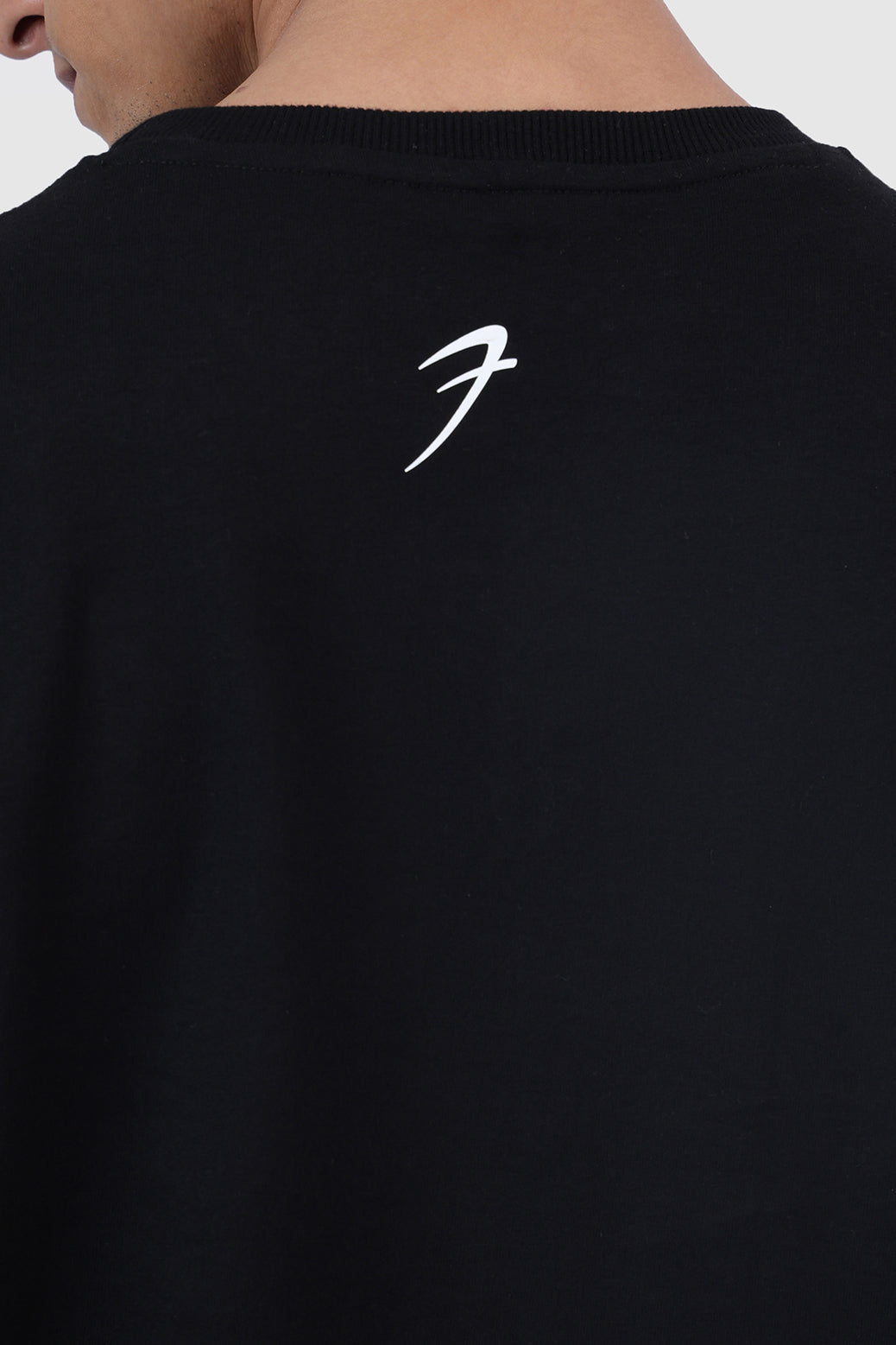 Twin Fangs Oversized T-shirt Black