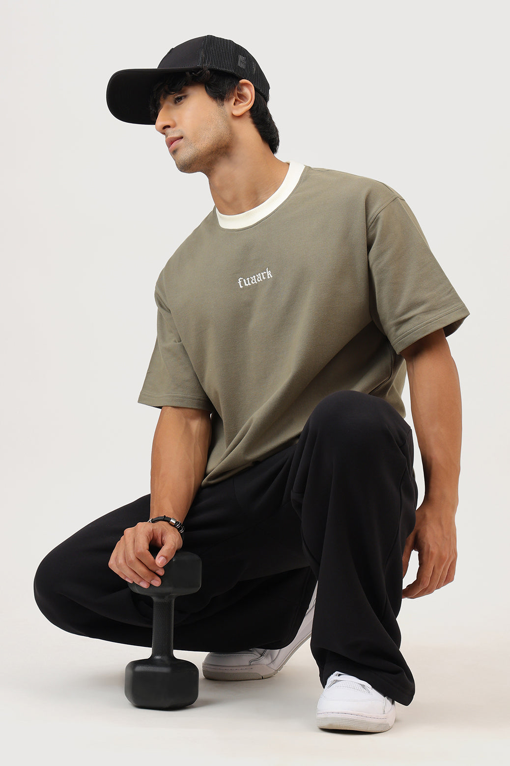 Heavyweight Oversized T-shirt Olive