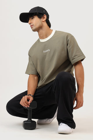 Heavyweight Oversized T-shirt Olive
