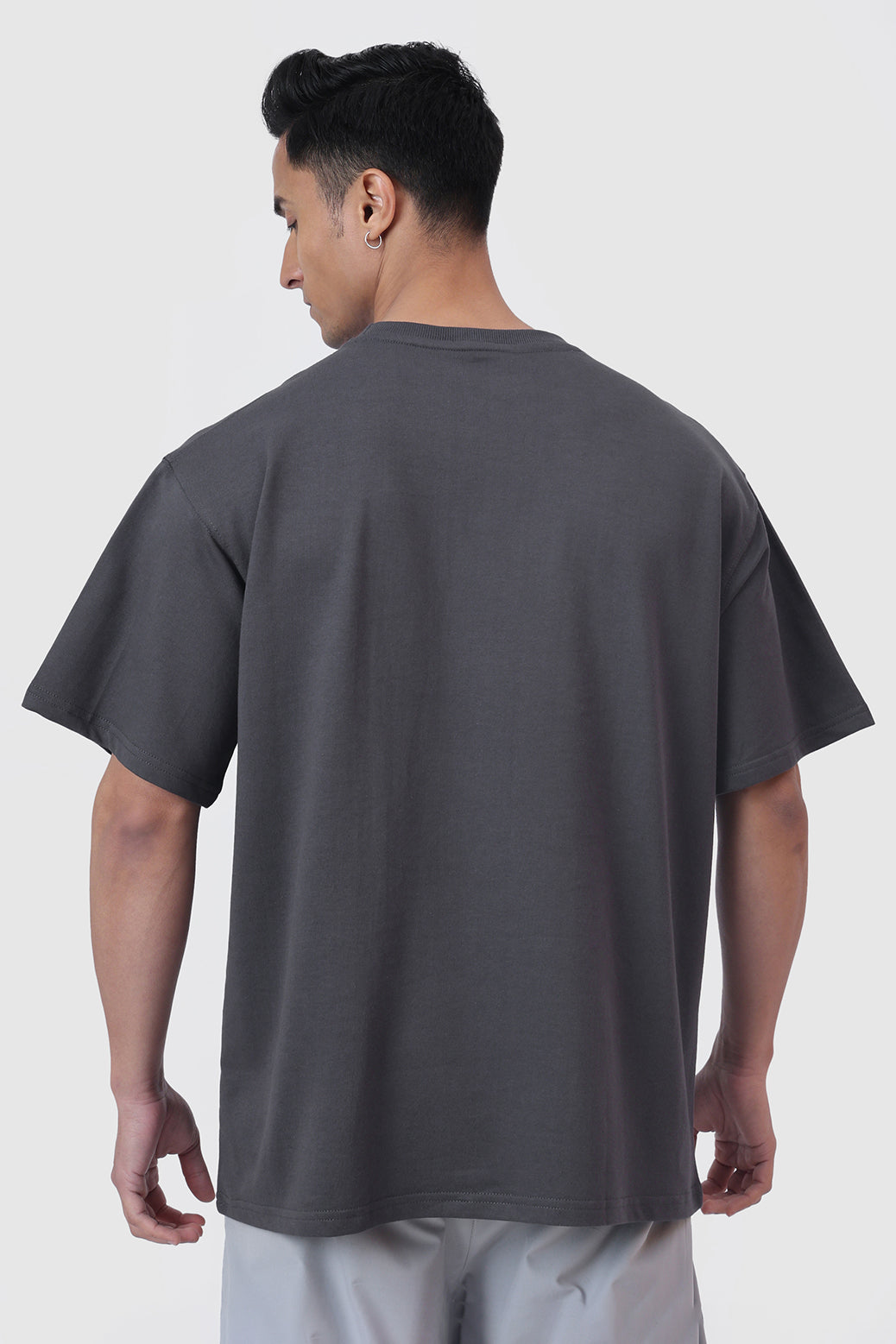 Brookline Oversized T-shirt Dark Grey