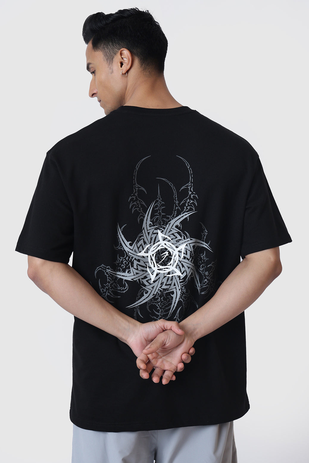 Dark Web Oversized T-shirt Black