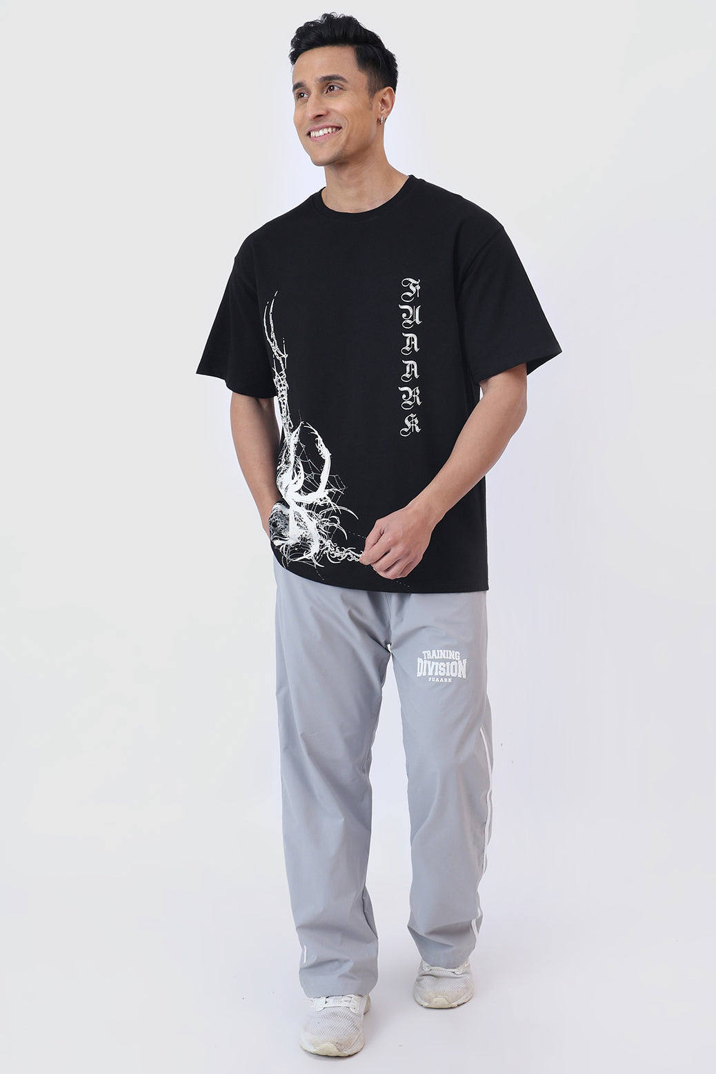 Dark Web Oversized T-shirt Black