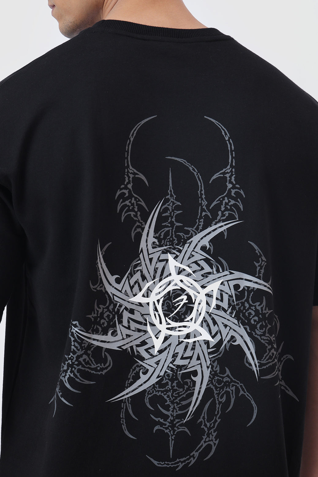 Dark Web Oversized T-shirt Black