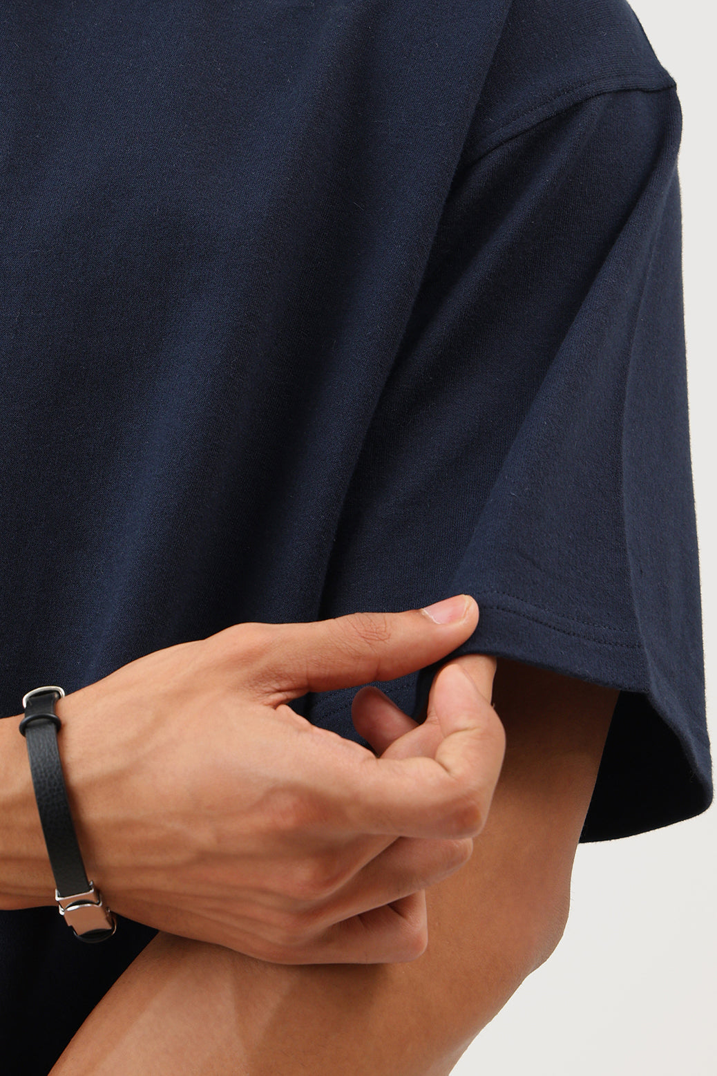 Heavyweight Oversized T-shirt Navy