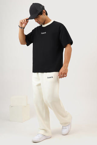 Heavyweight Oversized T-shirt Black/Off-White
