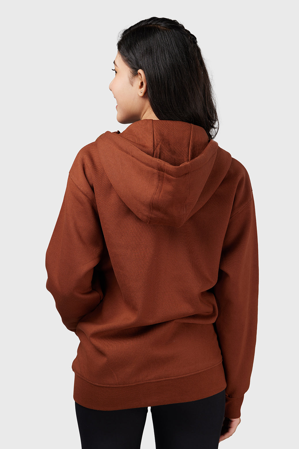 Signature Oversized Jacket Brown